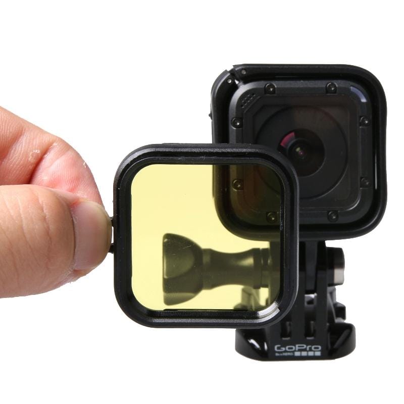 Standard Housing Diving Filter for GoPro HERO5 Session /4 Session (Yellow)