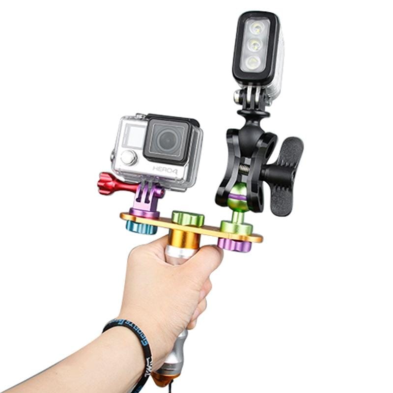 TMC HR303 9 in 1 Aluminum Alloy CNC Module Mounting Set for GoPro Hero4 / 3+ / 3, SJ4000, Xiaomi Yi Sport Camera