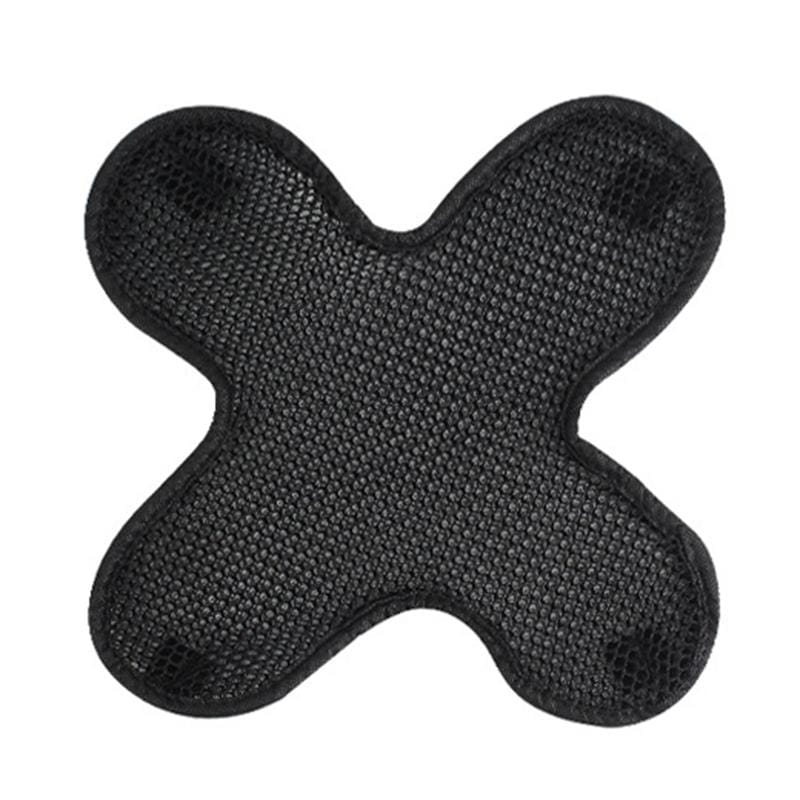 Motorcycle Helmet 3D Honeycomb Mesh Mat Heat-proof Breathable Pad (Black)