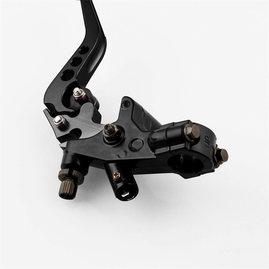 Universal 7 / 8 inch 22mm Modified Motorcycle Adjustable Brake Clutch Handbrake (Silver)