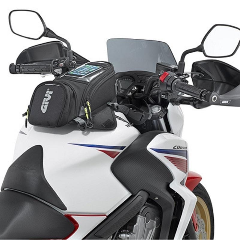 For GIVI Motorcycle Tank Bag Multifunctional oil tank bag magnetic fixed straps mobile phone navigation bag with rain cover (3)