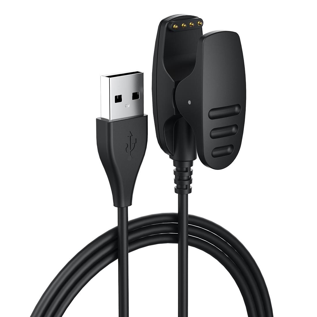 For Suunto Ambit3 Vertical Smart Watch Charger Cable Clamp, Cable Length: 1m (Black)
