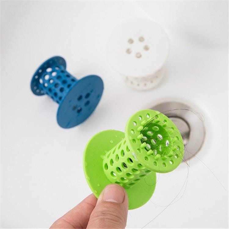 5 PCS Bathtub Pool Anti-clogging Device Hair And Hair Cleaning Collecting Floor Drain, Random Color Delivery