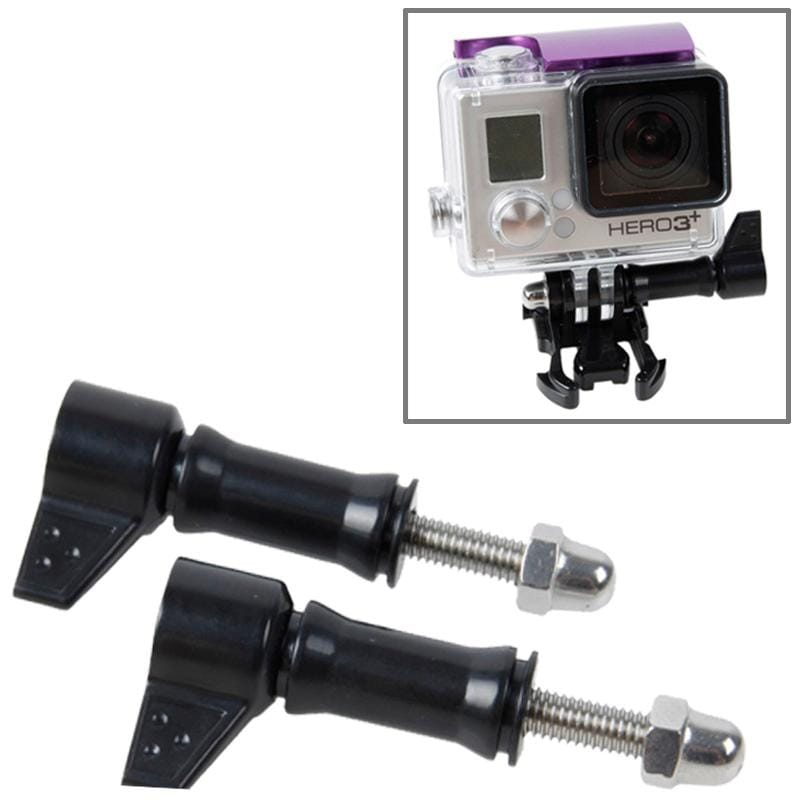 2 PCS TMC HR213 L-Shape Tighter Torque Screw for GoPro HERO4 /3+ /3 /2 (Black)