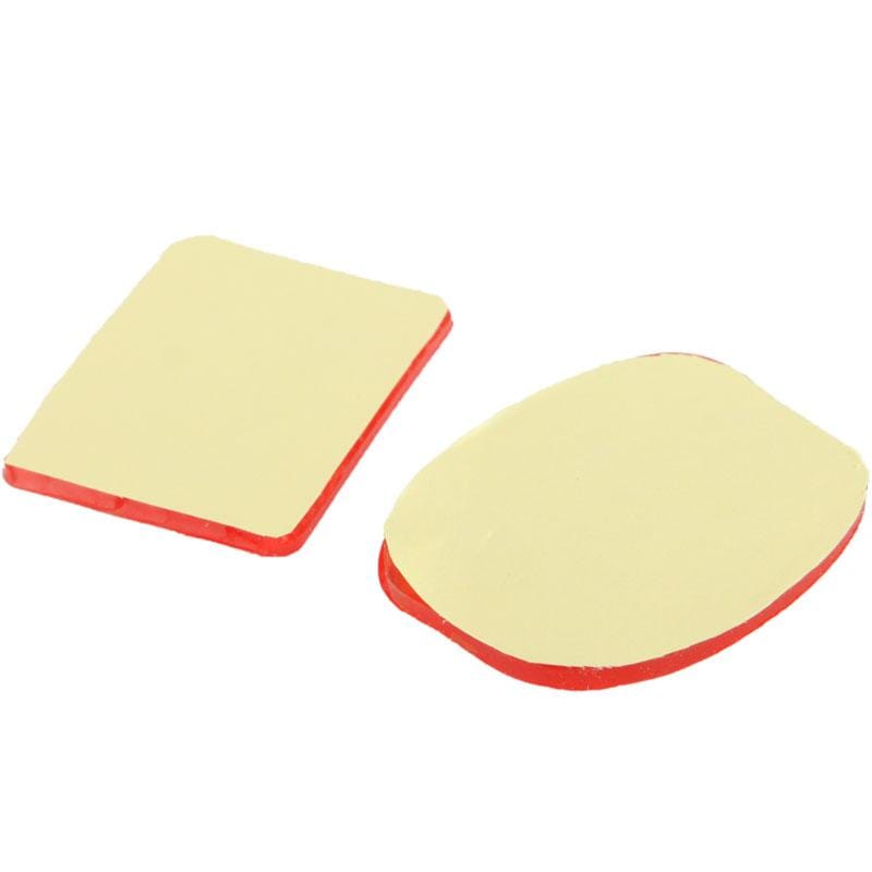 2 Curved Surface + 2 Flat Surface Adapters + 4 Adhesive Mount Stickers for GoPro HERO4 / 3+ / 3 / 2 / 1
