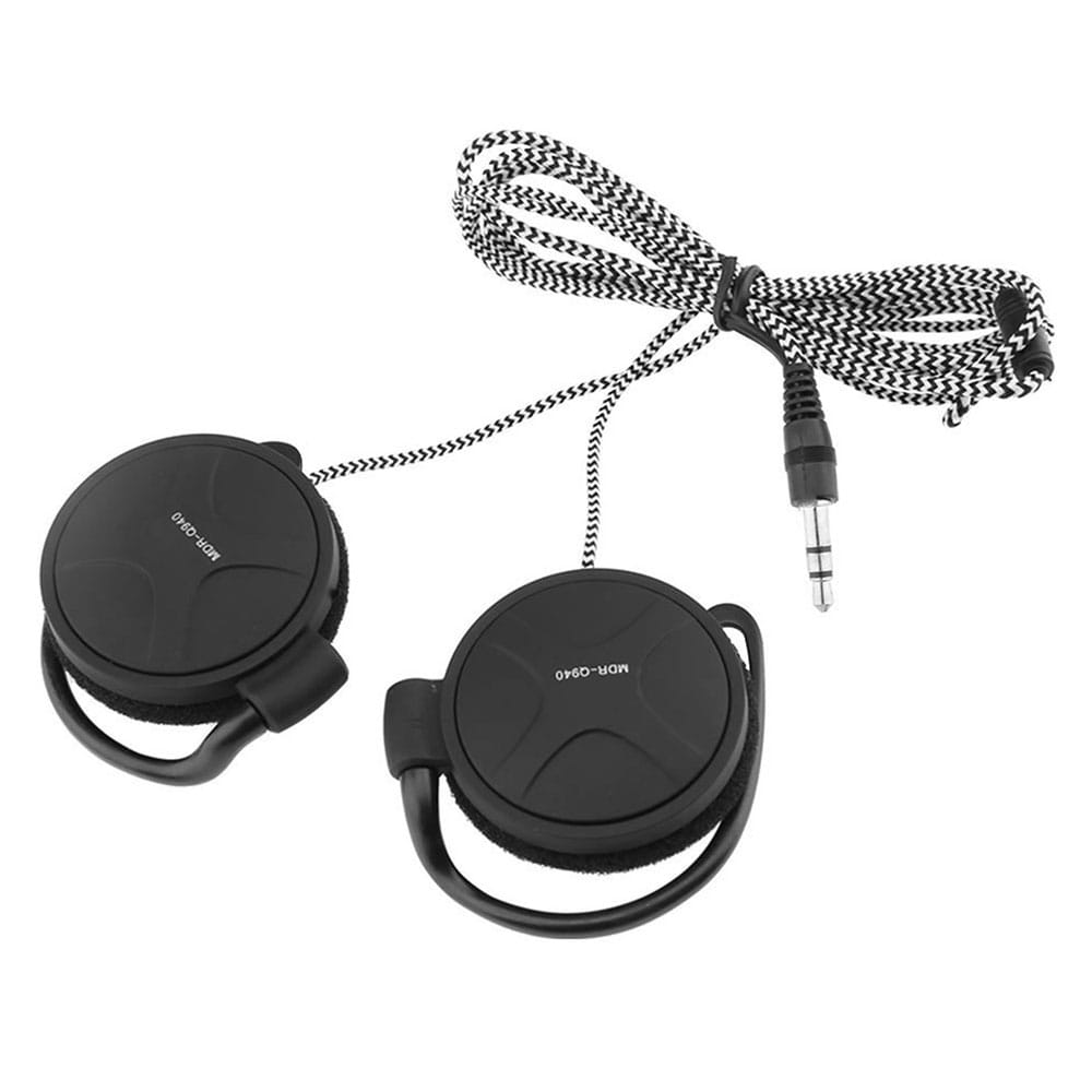 3.5mm Wired Gaming Headset On-Ear Sports Headphones Ear-hook