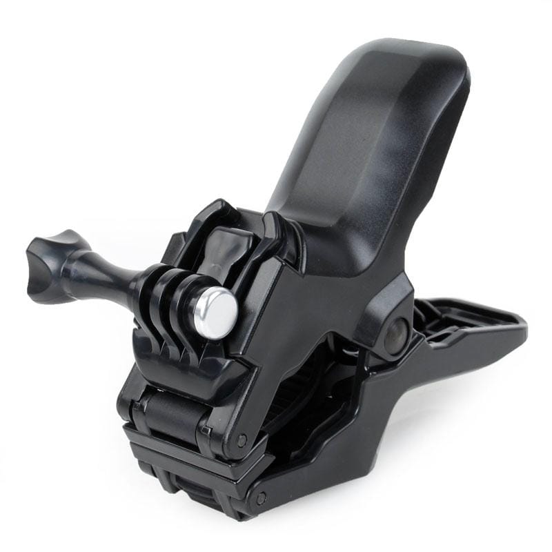 TMC HR219 Jaws Flex Clamp Mount with Buckle & Thumb Screw for GoPro  NEW HERO /HERO6   /5 Session /5 /4 Session /4 /3+ /3 /2 /1, Other Sport Cameras (Grey)