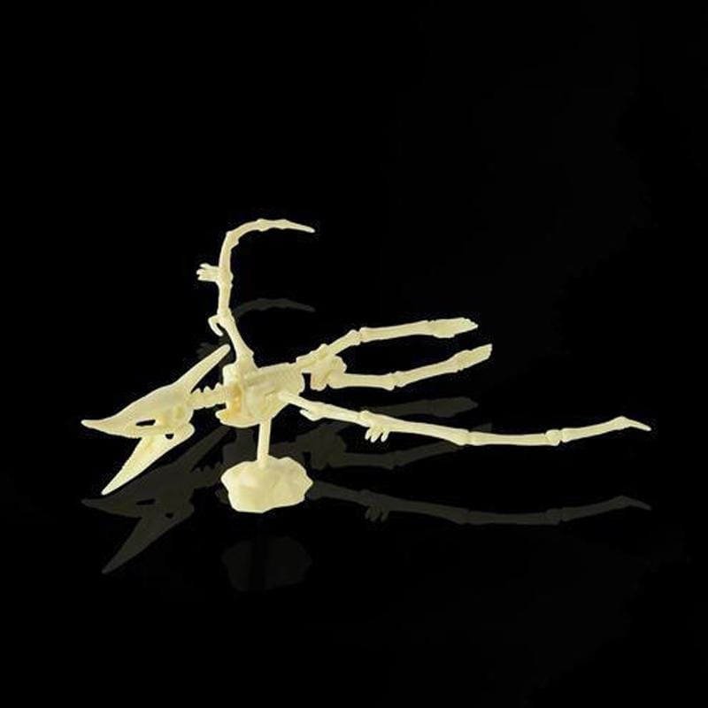 Creative DIY Excavation Archeological Dinosaur Toy Fossil Puzzle Children Handmade Dinosaur Skeleton Model (Pterosaur)