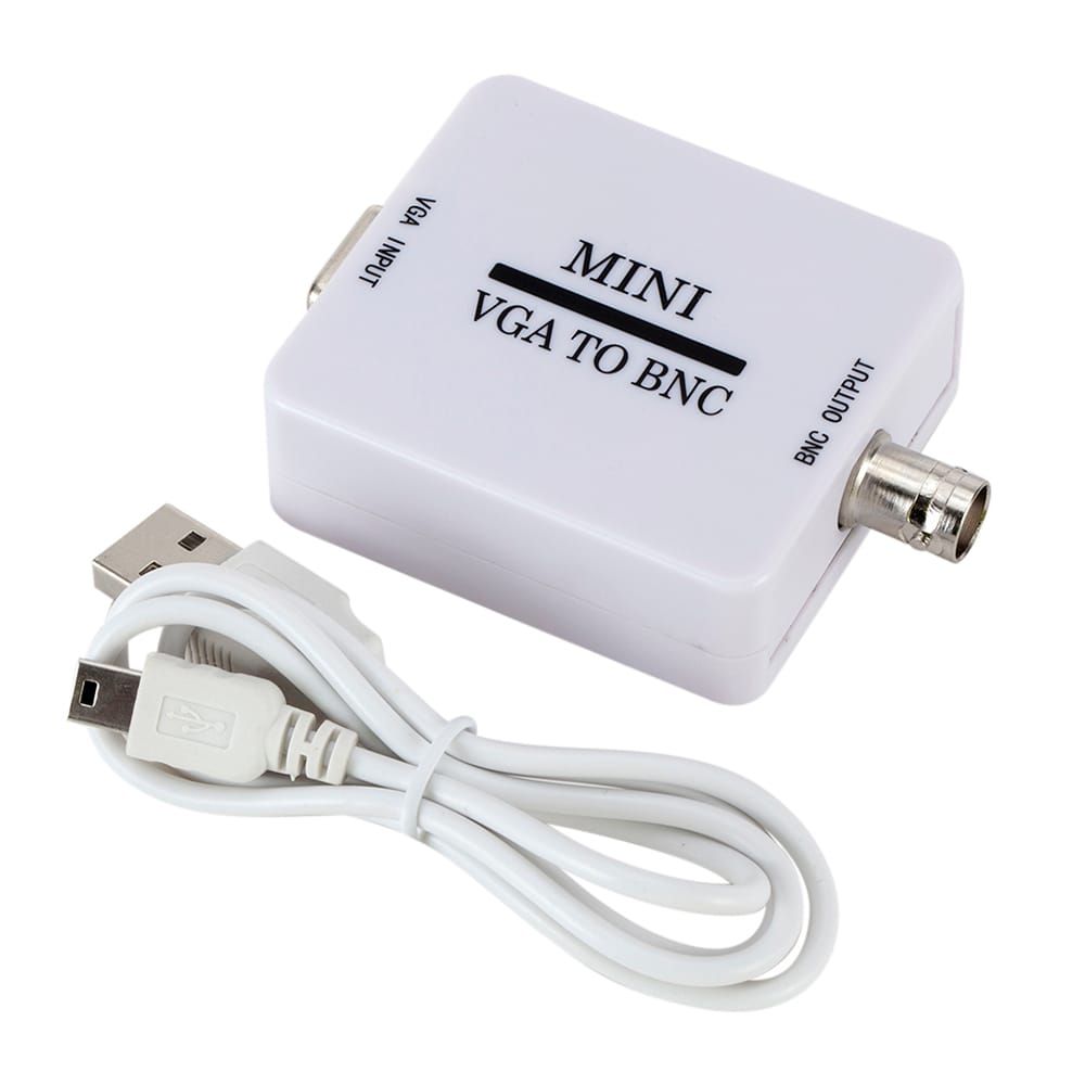 Mini VGA to BNC Video Converter Box VGA to BNC Adapter