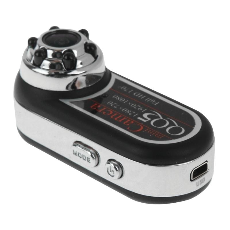 QQ5 Mini DV 1080P / 720P Full HD 170 Degree Ultra Wide Angle IR Night Vision Motion Detecting DVR Camera