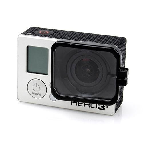 TMC Lens Anti-exposure Protective Hood for GoPro Hero 4 / 3+ (Grey)