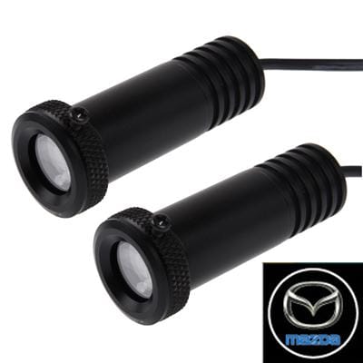 Car Door LED Laser Welcome Decorative Light, LED Laser for MAZDA Logo