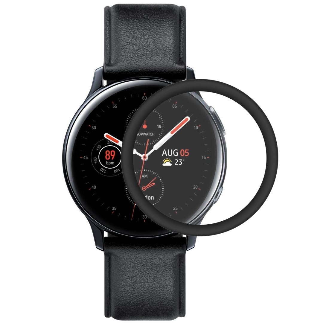 For Galaxy Watch Active 2 44mm ENKAY Hat-prince 3D Full Screen Soft TPU Edge + Soft Glass HD Screen Protector Film