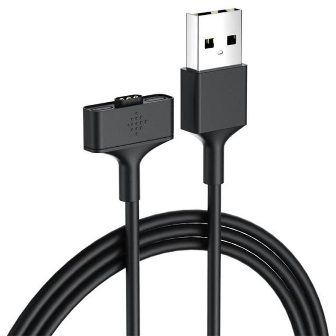 For Fitbit Ionic 5V Output ABS Materials Smart Watch Charger, Cable Length: 92cm (Black)