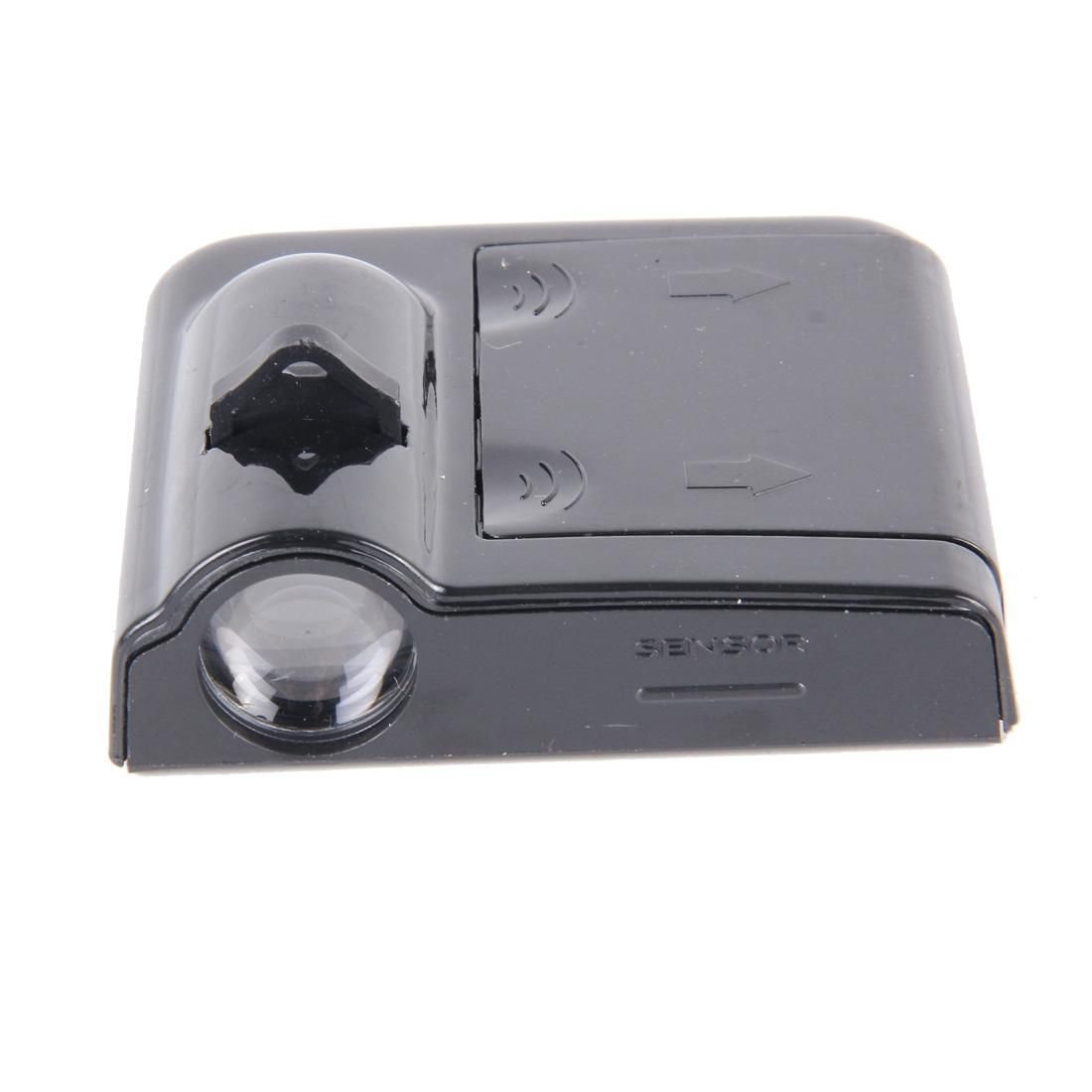 2 PCS LED Ghost Shadow Light, Car Door LED Laser Welcome Decorative Light, Display Logo for Renault Car Brand (Red)