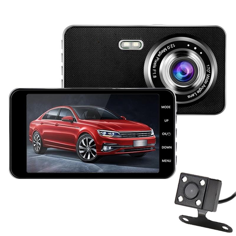 SE009 4 inch 170 Degrees Wide Angle Full HD 1080P Video Car Touch Screen DVR, Support TF Card / Loop Recording / G-sensor