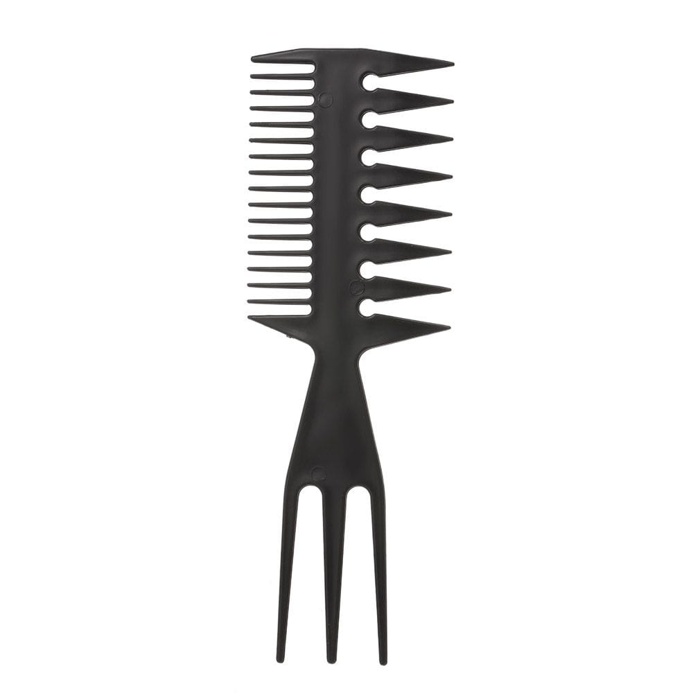 3-In-1 Plastic Combs Detangling Hair Comb Wide Tooth Comb