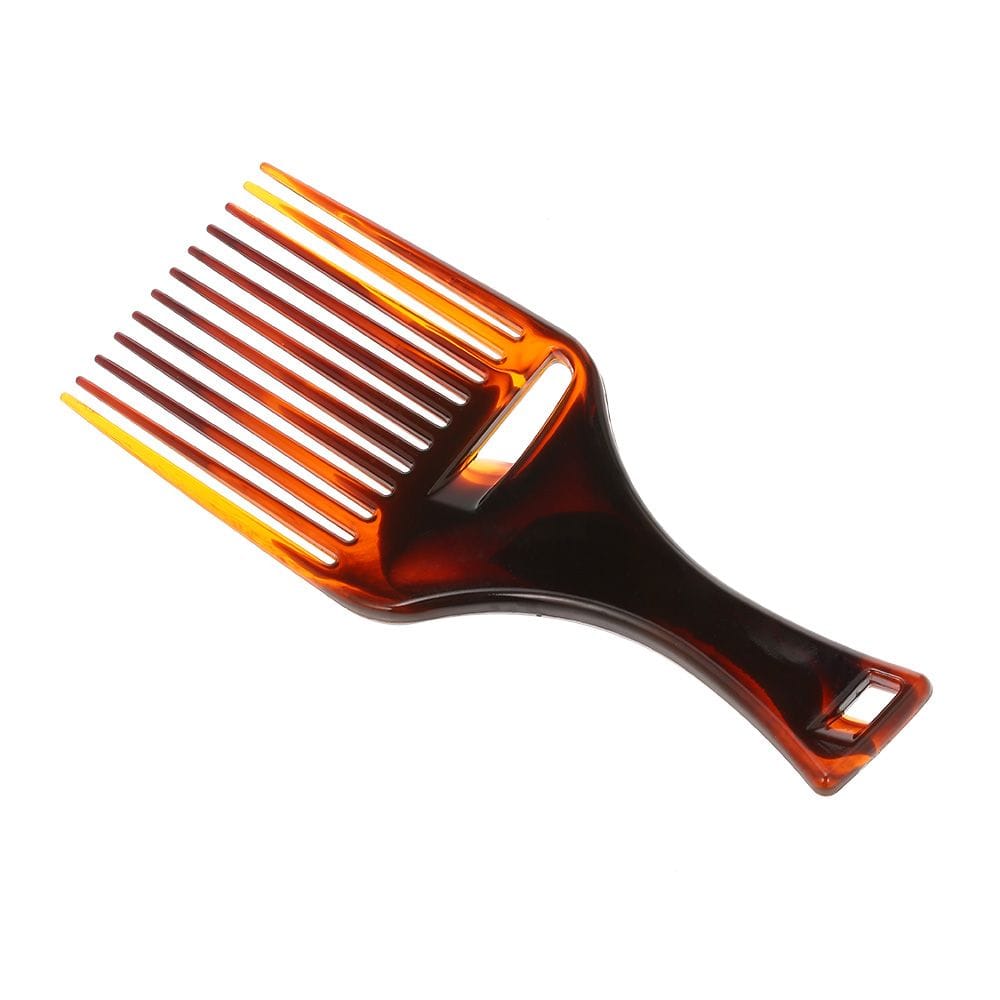 Plastic Hair Comb Insert Afro Hair Pick Comb Hair Fork Comb