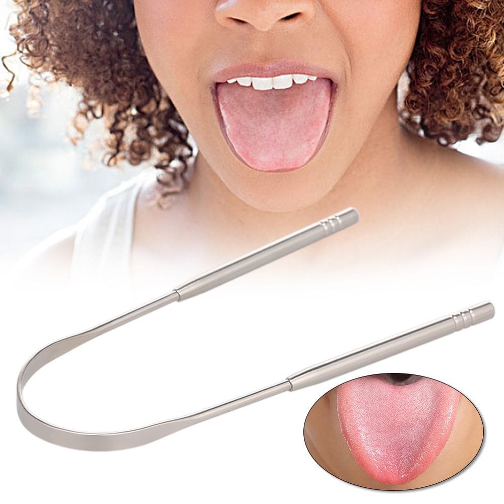 Stainless-Steel Tongue Cleaning Scraper Tongue Cleaner