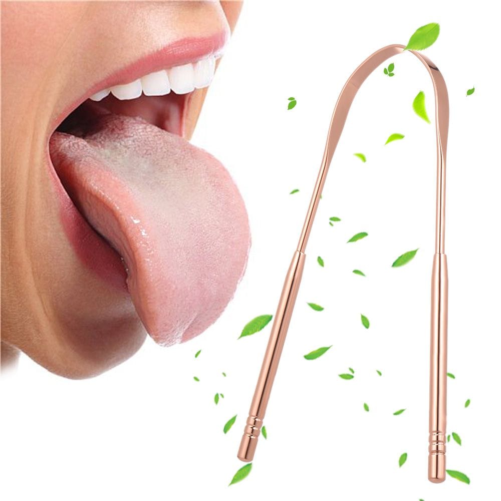 Stainless-Steel Tongue Cleaning Scraper Tongue Cleaner