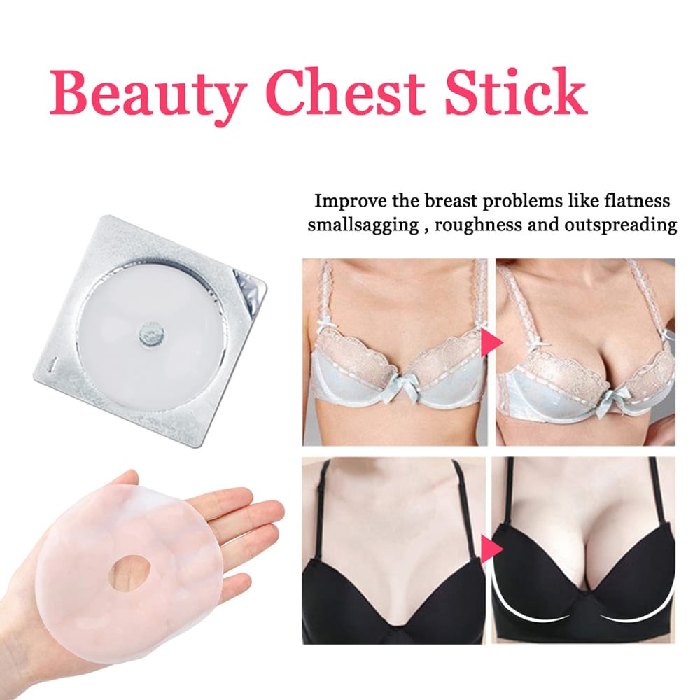 Beauty Chest Paste Chest Enlargement Lift Patch Women Body - 4Pcs