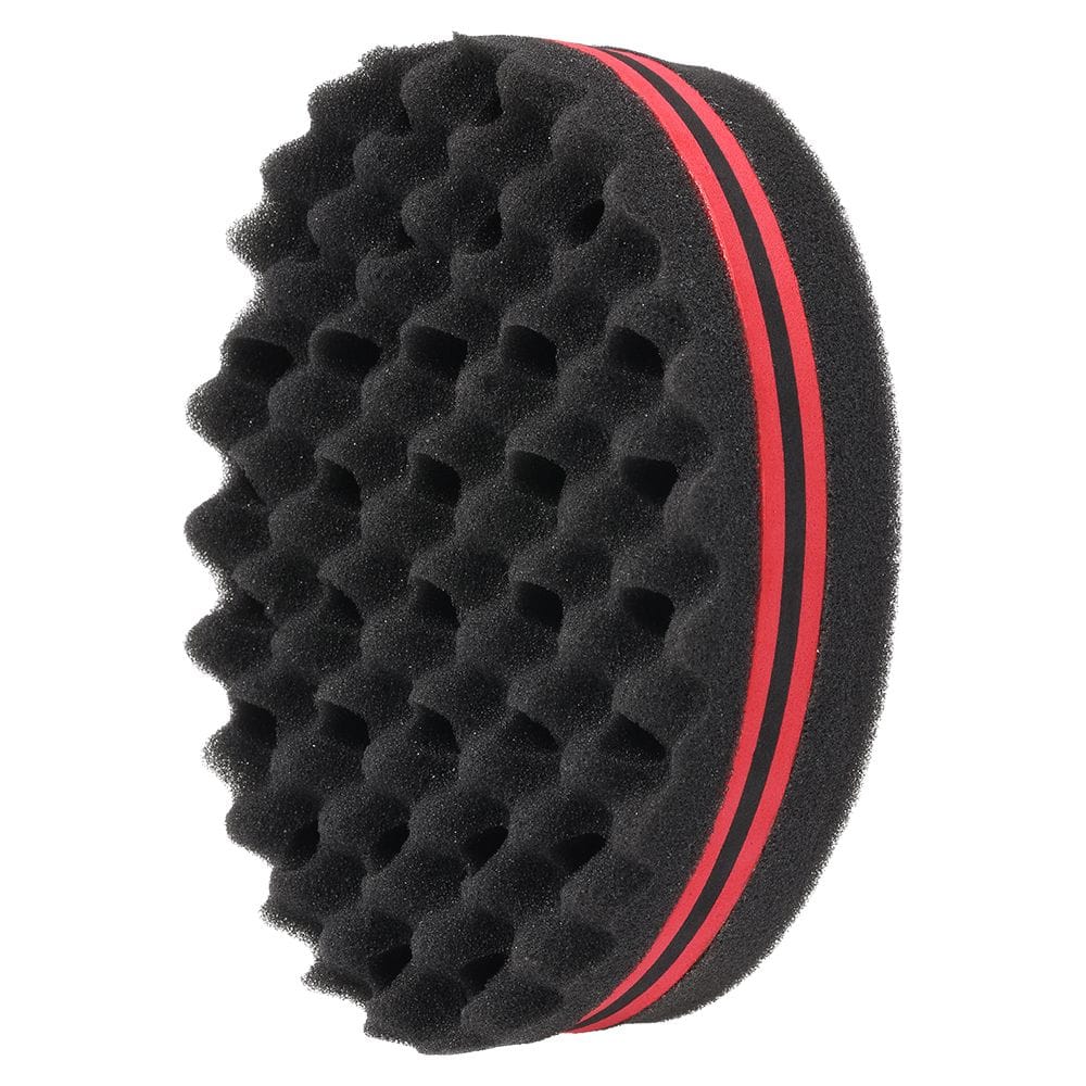 Hair Brush Sponge with Big Holes Double-sided Sponge for