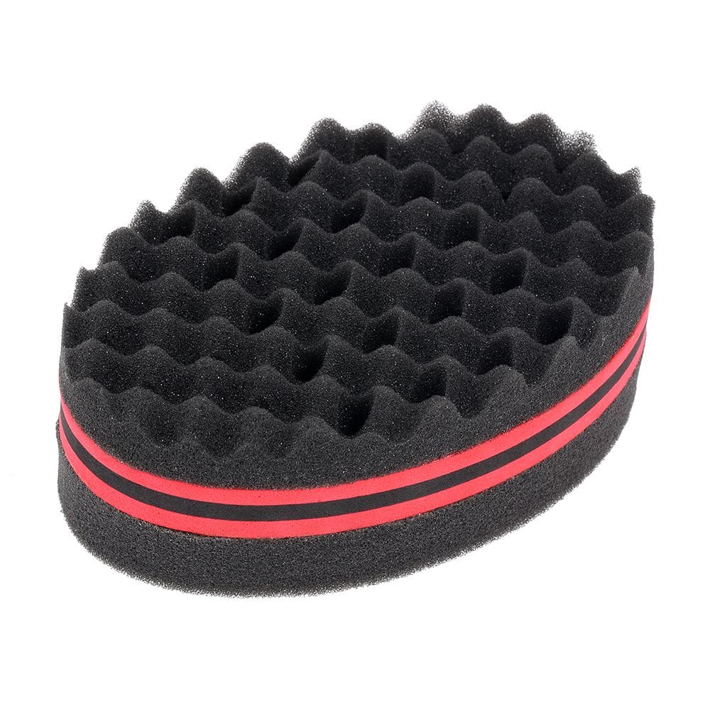 Hair Brush Sponge with Big Holes Double-sided Sponge for