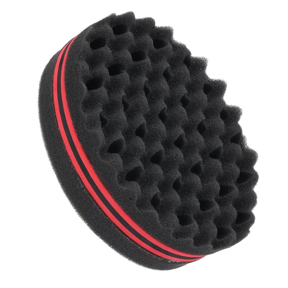 Hair Brush Sponge with Big Holes Double-sided Sponge for