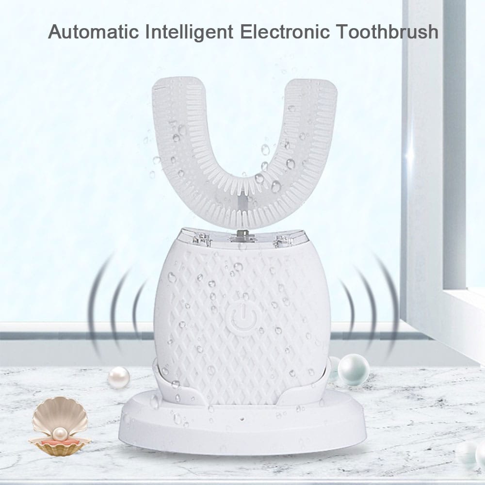 Automatic Intelligent Electronic Toothbrush Silicone U-shape