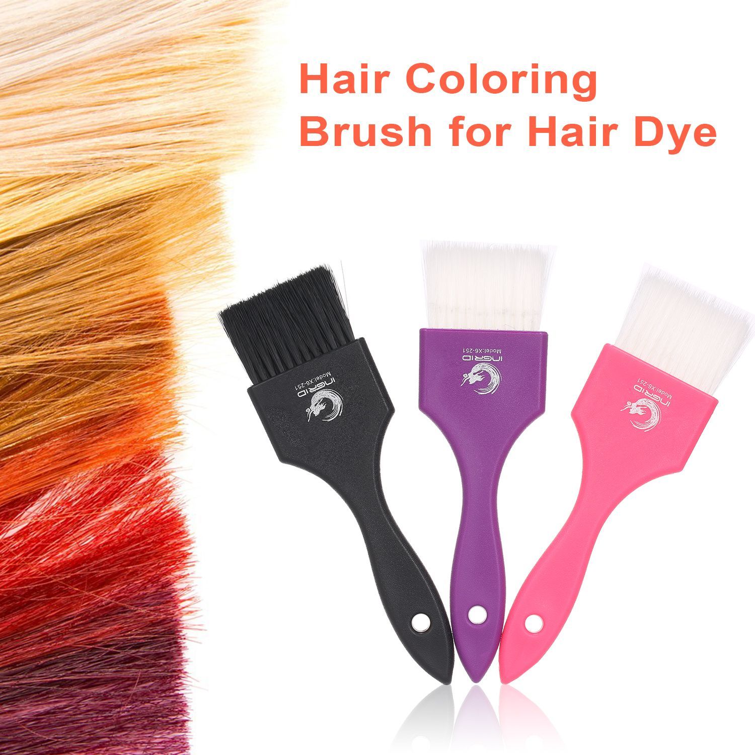 Hair Dyeing Brush Hair Tint Brush Hair Coloring Brush for