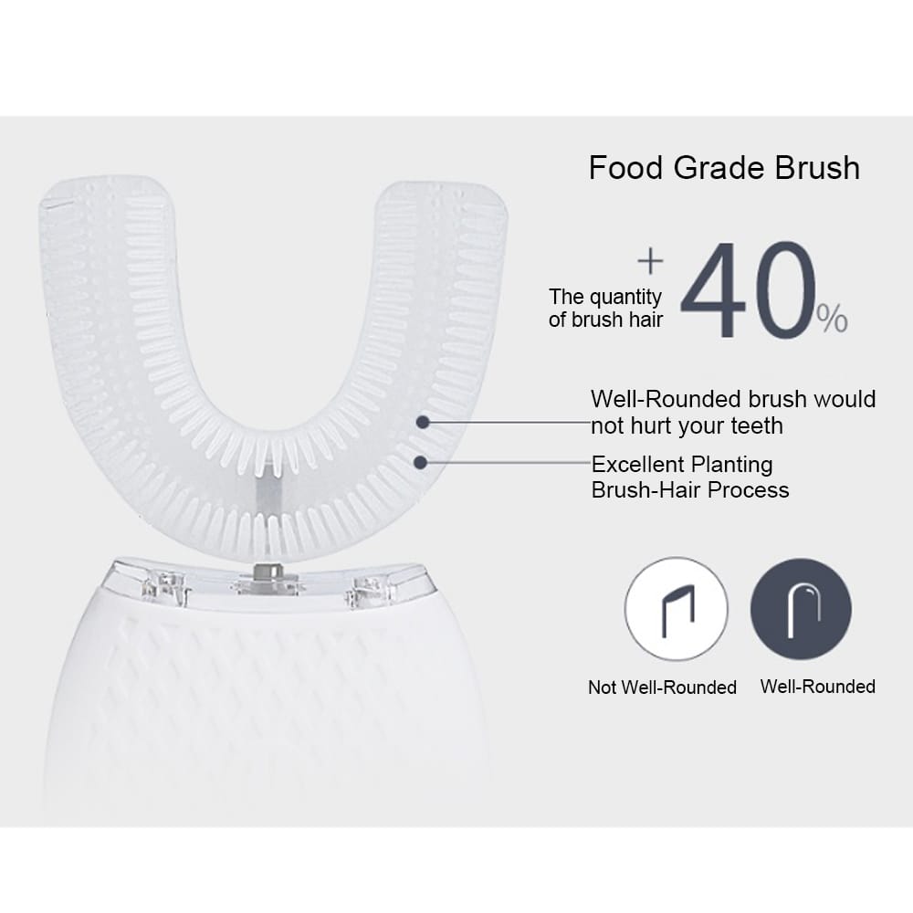 Electric Toothbrush Intelligent U-Shaped Ultrasonic