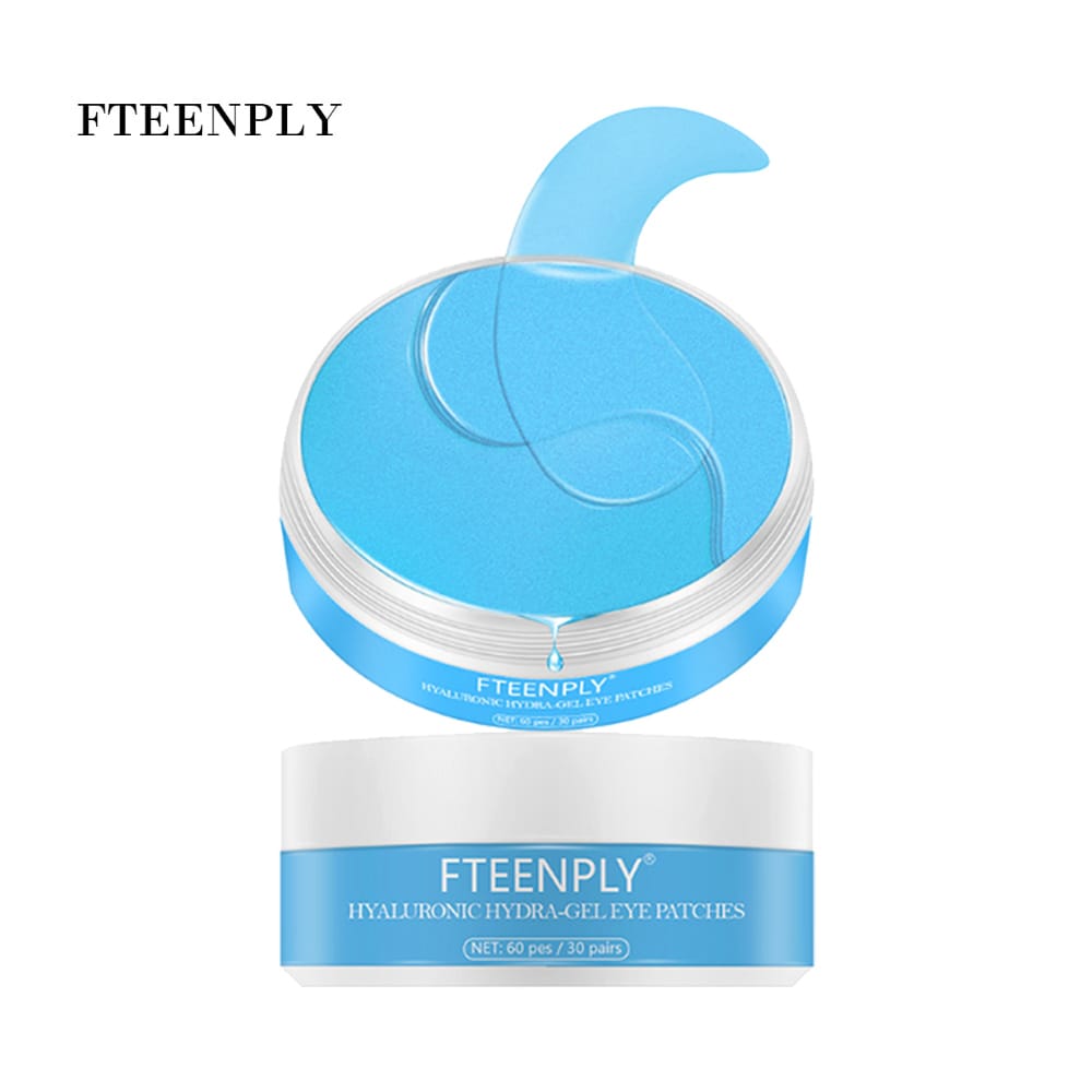 FTEENPLY Eye Mask Hyaluronic Acid Under Eye Pads Under Eye - 60Pcs