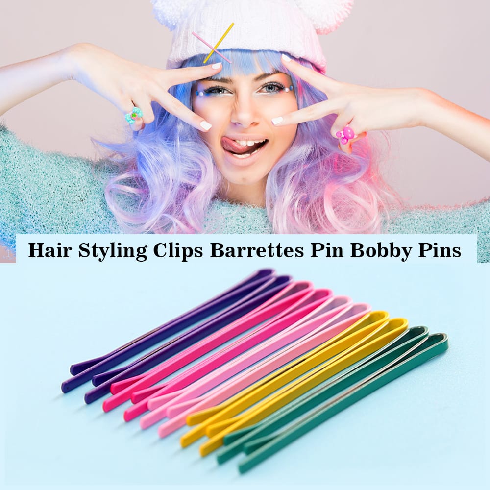 Metal Hairpin Hair Styling Clips Barrettes Pin Bobby Pins - 3