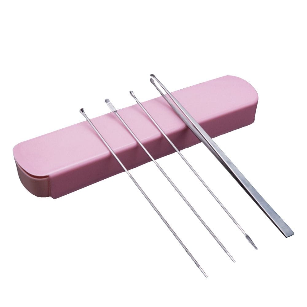 4PCS Ear Pick Set Ear Wax Remover Decompression Ear Massager