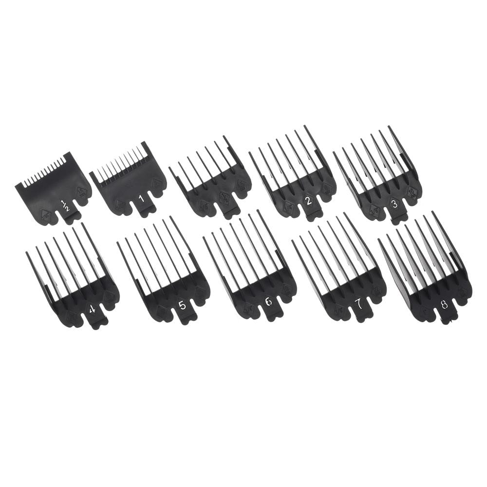 Hair Clipper Combs Guide Kit Plastic Hair Trimmer Guards - 10pcs