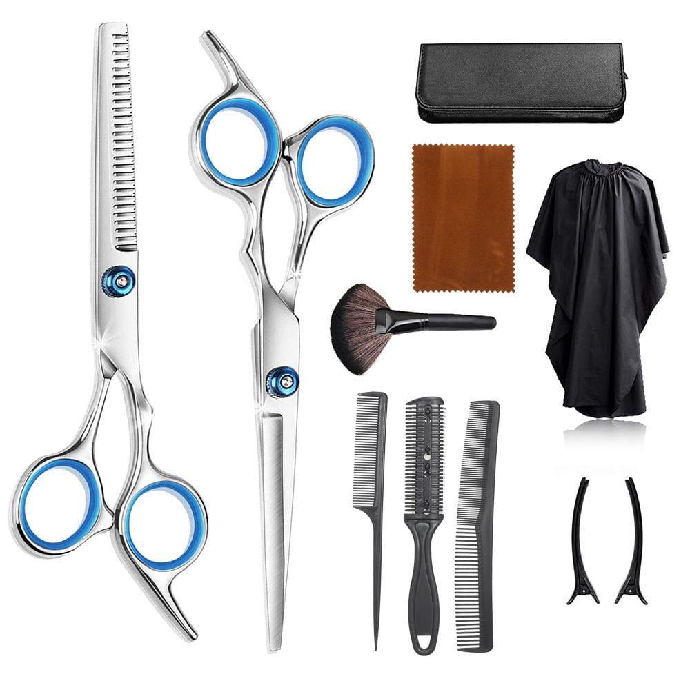 Portable Hair Cutting Kit for Home & Salon Including