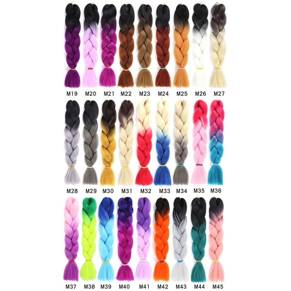 Jumbo Braid Hair Synthetic Fiber Hair Extensions Crochet - 29