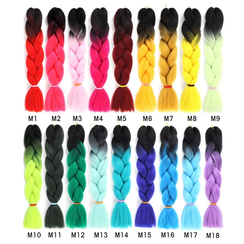 Jumbo Braid Hair Synthetic Fiber Hair Extensions Crochet - 29