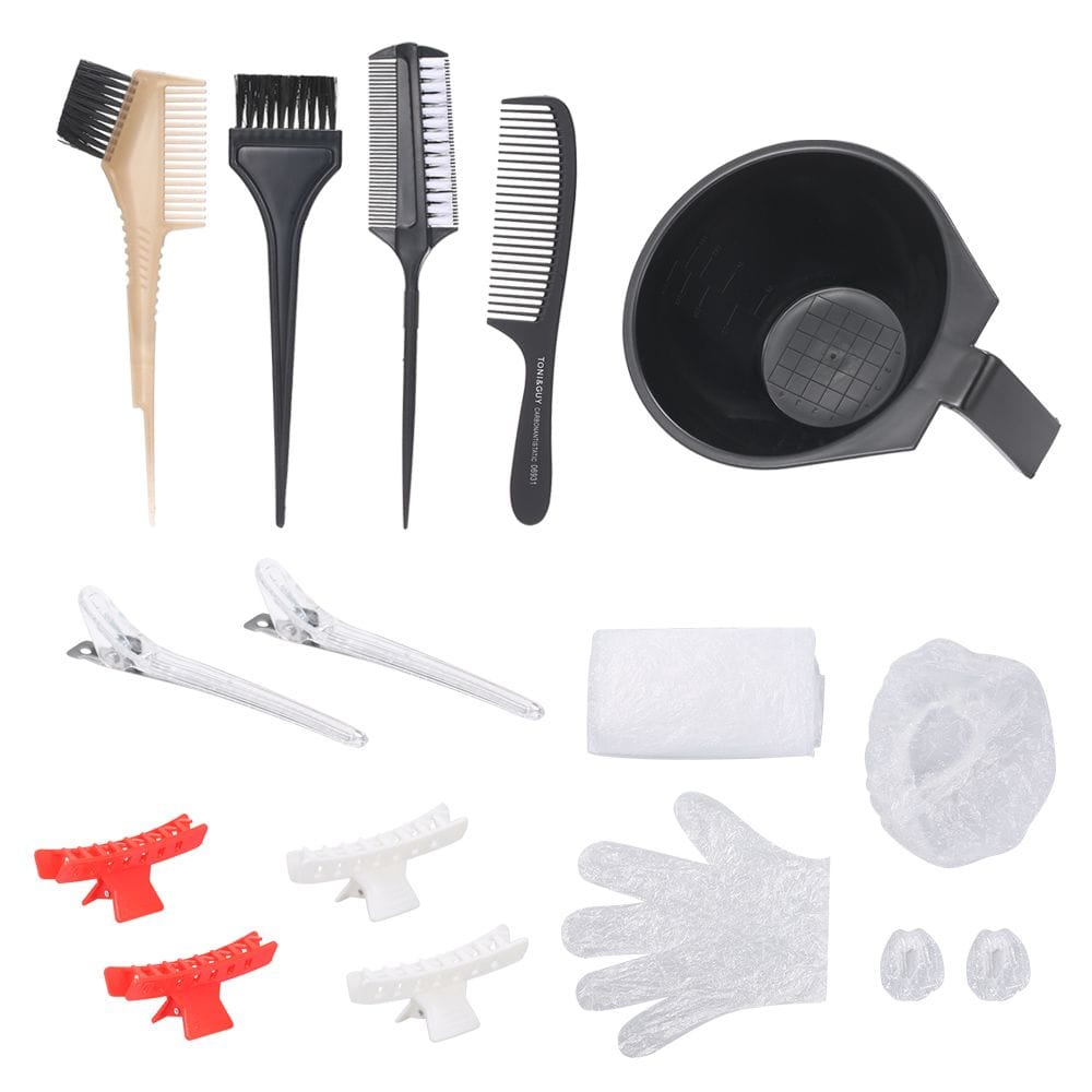 Hair Dye Tool Kit Color Mixing Bowl Hair Dye Brush Comb