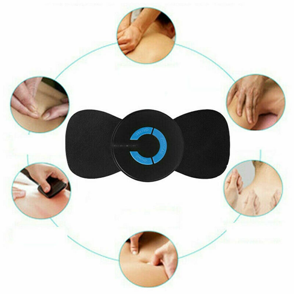 Neck Electric Massager TENS Massage Stickers Portable Mini - Battery models