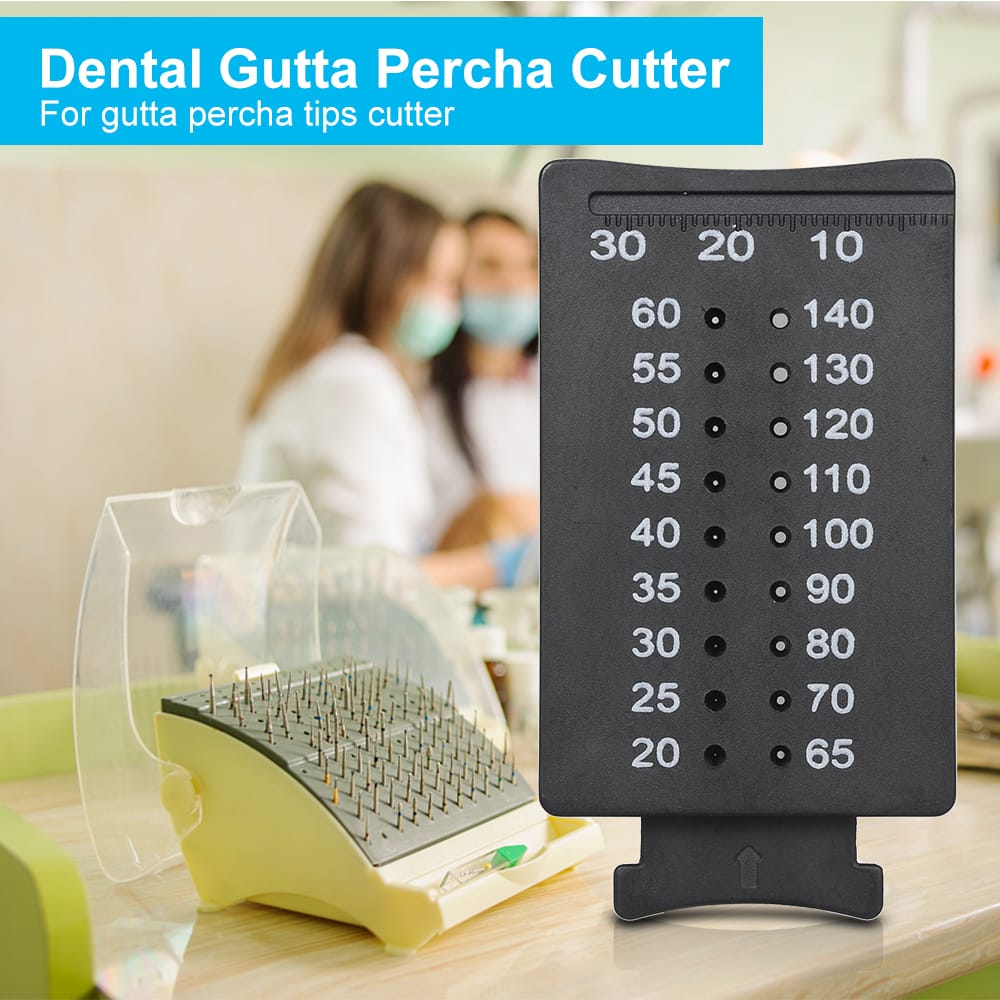 Dental Gutta Percha Cutter Measuring Endo Rulers Endodontic