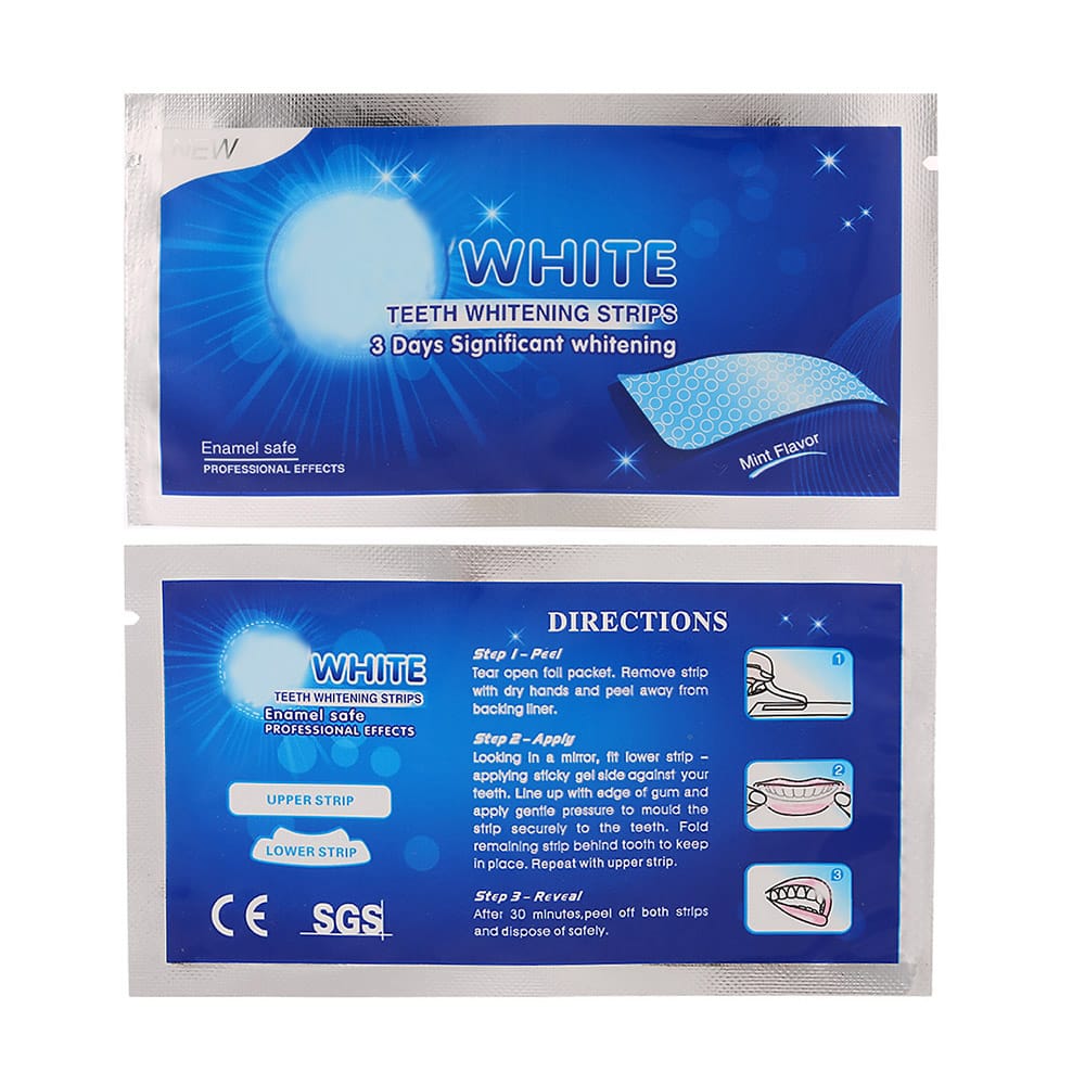 1Pc 3D Teeth Whitening Strips Teeth Dental Whitening