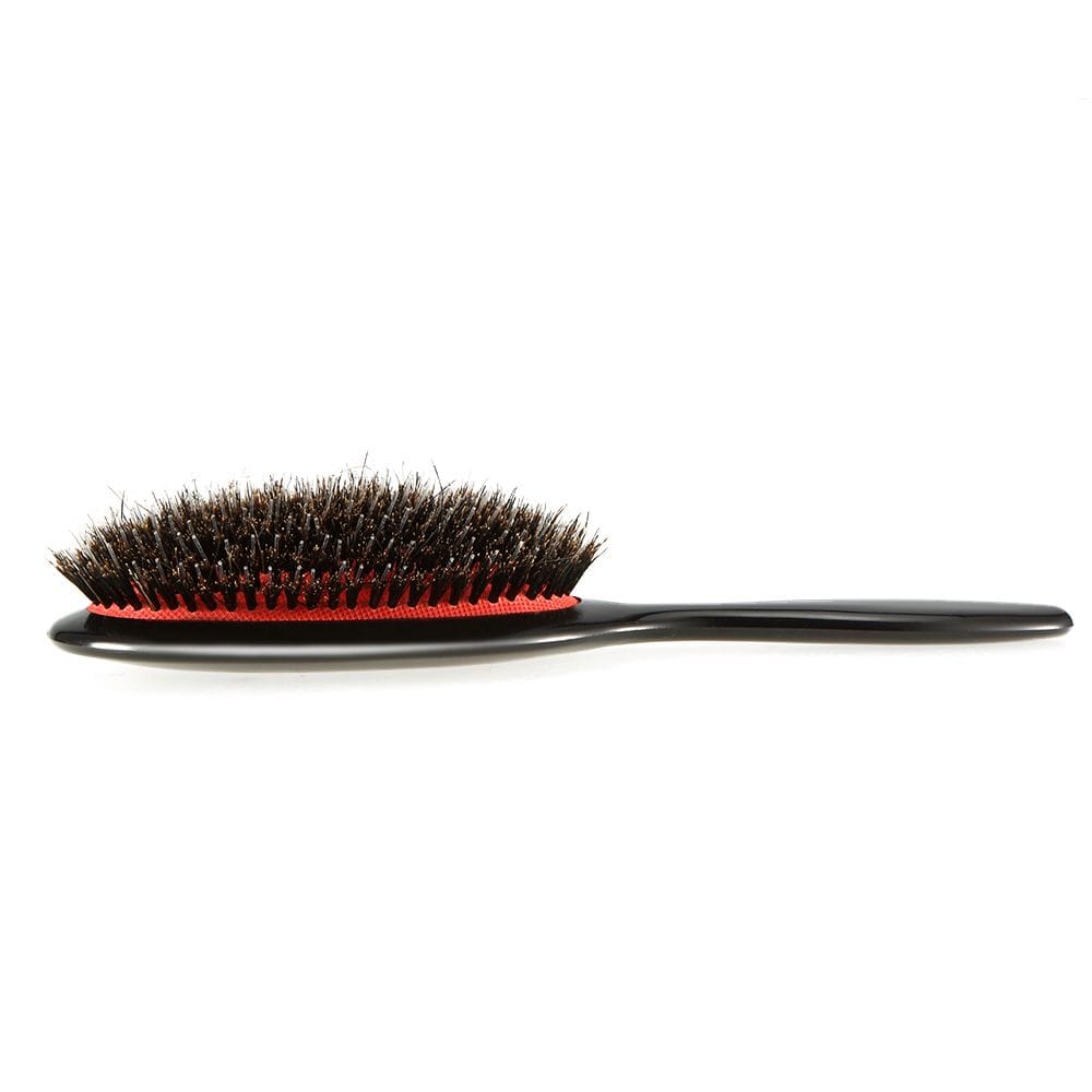 Boar Bristle & Nylon Hair Brush Oval Anti-static Paddle Comb