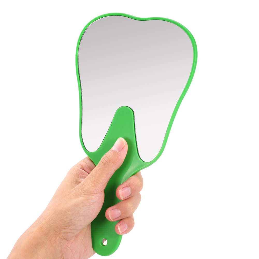 1Pc Handle Dental Mirror Unbreakable Hand Mirror Tooth