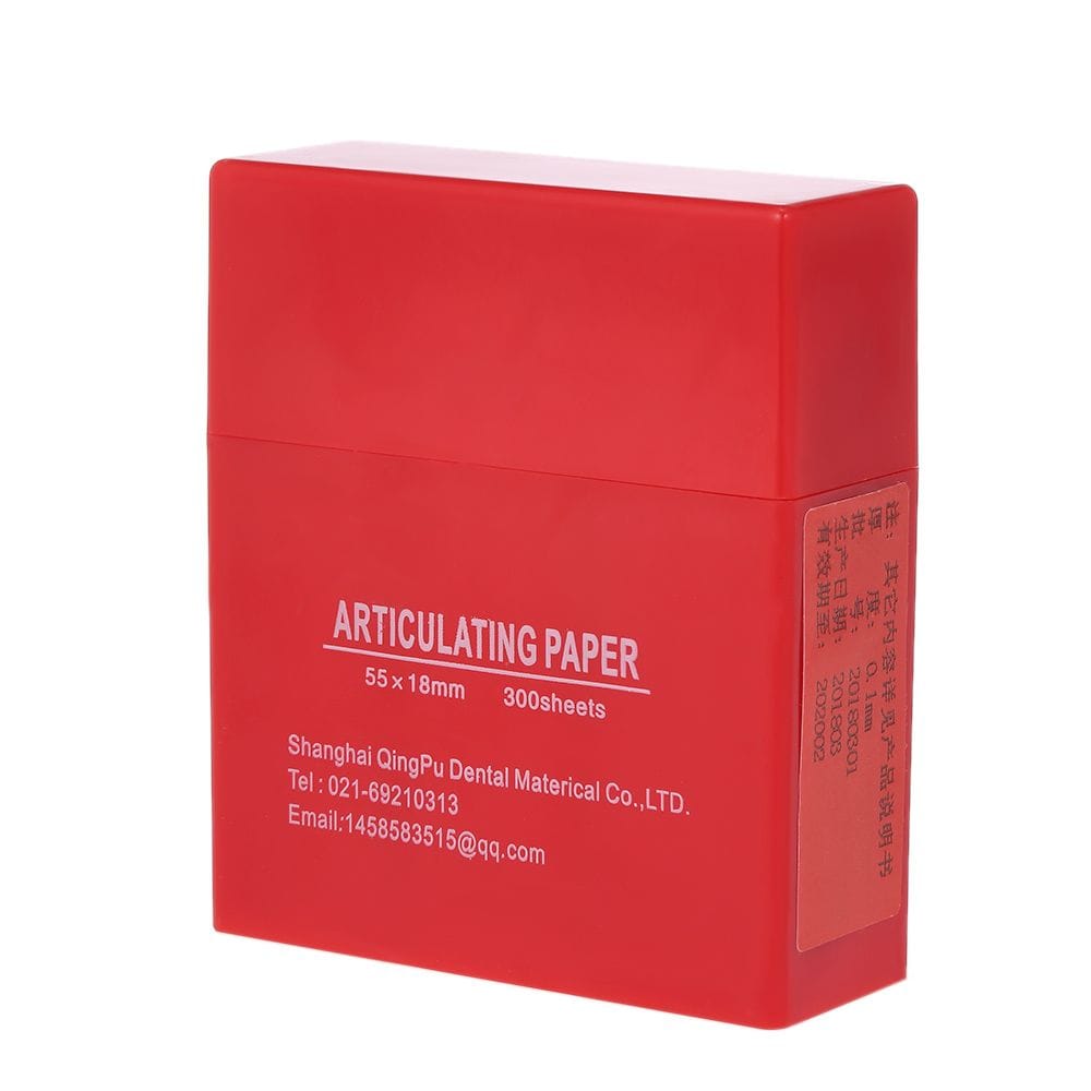 300 Sheet/Box Red Dental Articulating Paper Strips Dental