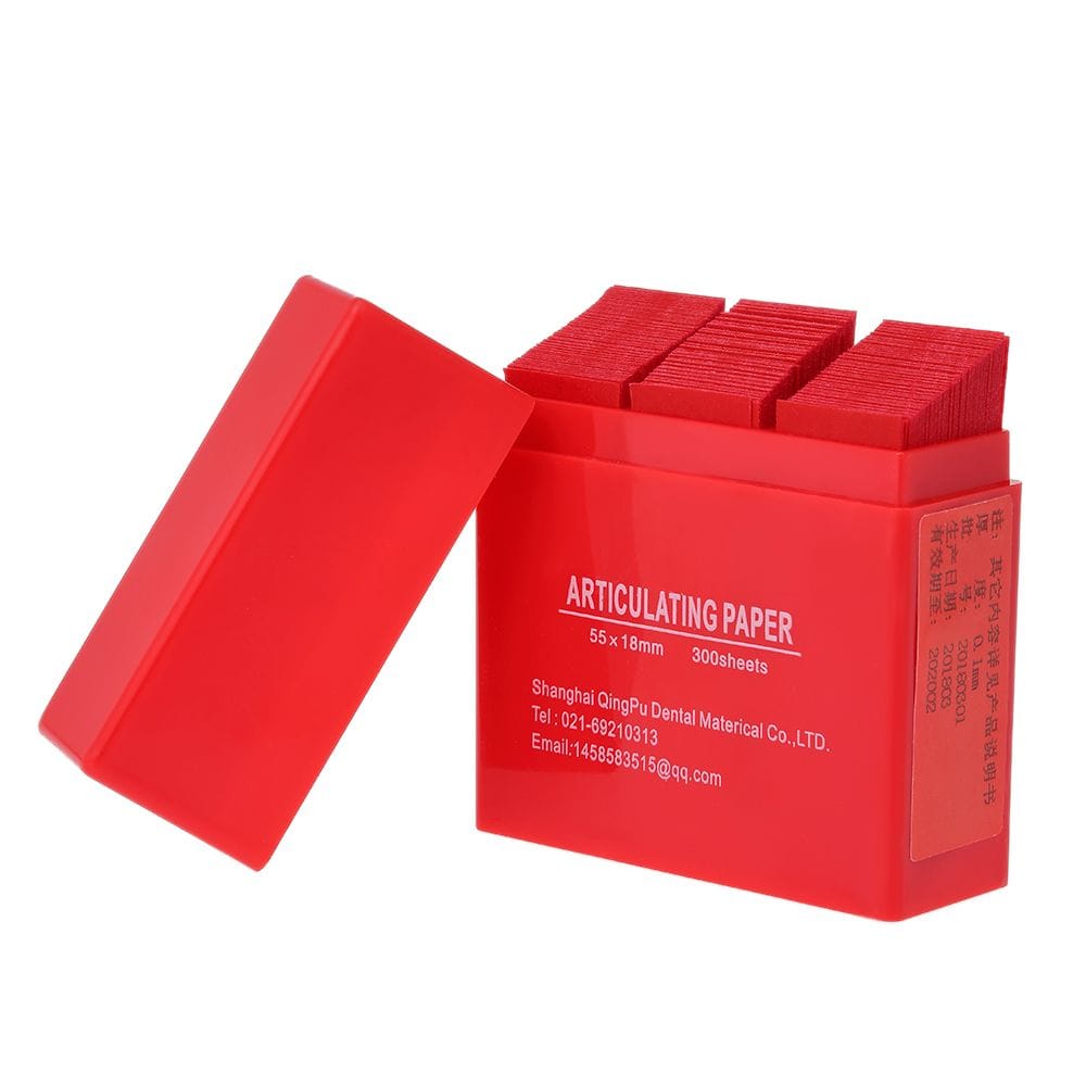 300 Sheet/Box Red Dental Articulating Paper Strips Dental