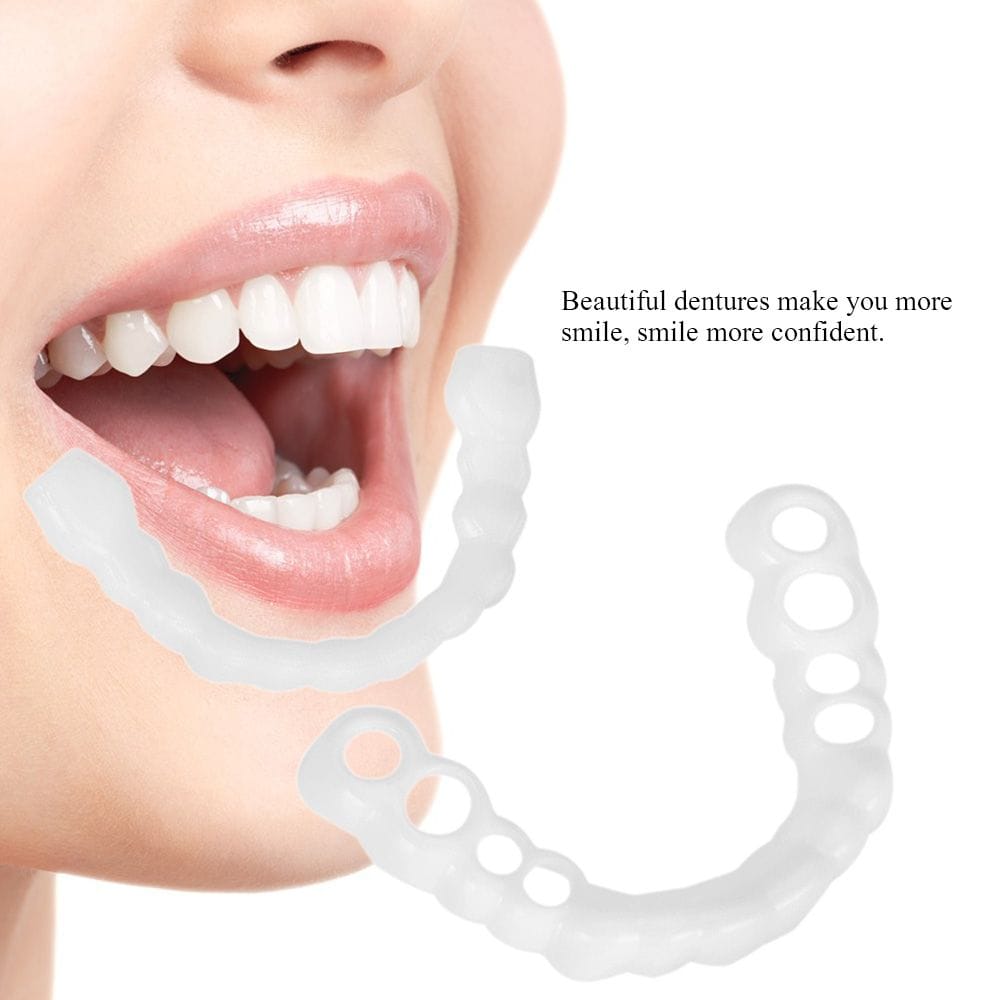 Temporary Smile Comfort Fit Cosmetic Teeth Flex Denture