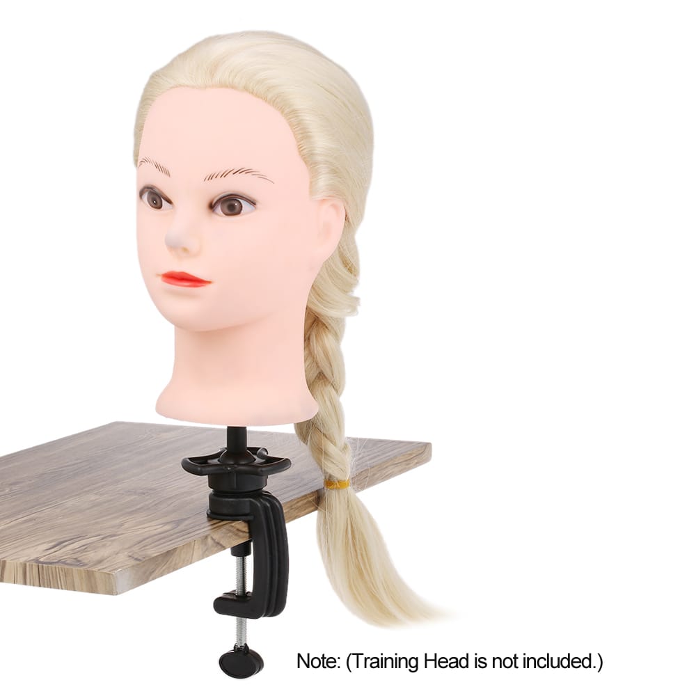 Mannequin Training Head Stand Wig Holder Stand Desk Table