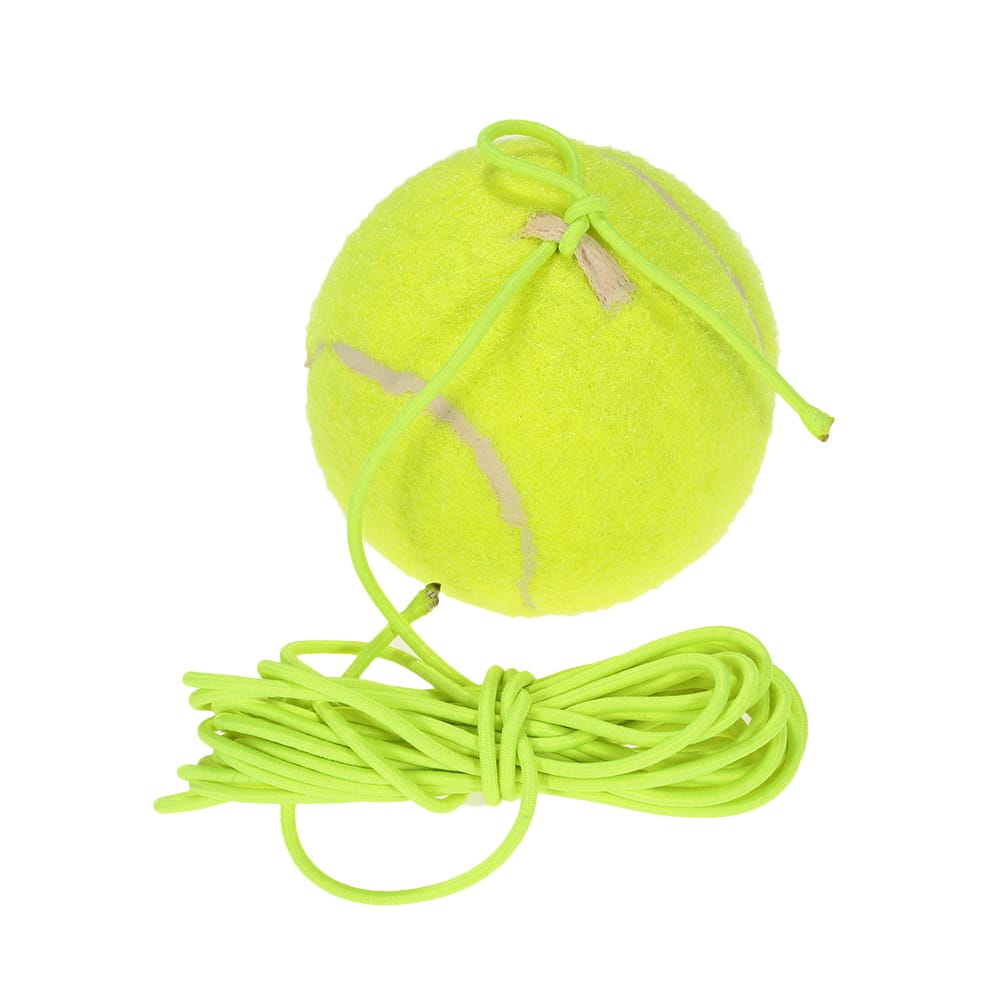 Natural Rubber Synthetic Wool Fiber Tennis Ball Dog Training
